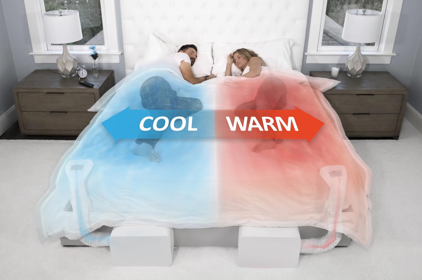 BedJet 3 Climate Comfort for Beds, Cooling Fan + Heating Air (Single Temp. Zone Any Size Bed or Mattress)