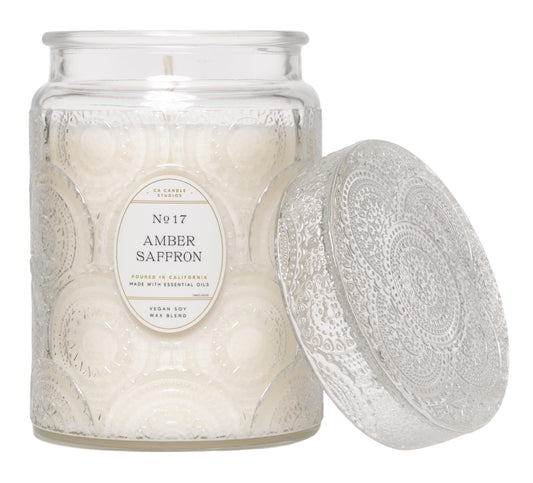 Amber Saffron, Scented Candle
