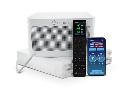 BedJet 3 Climate Comfort for Beds, Cooling Fan + Heating Air (Single Temp. Zone Any Size Bed or Mattress)