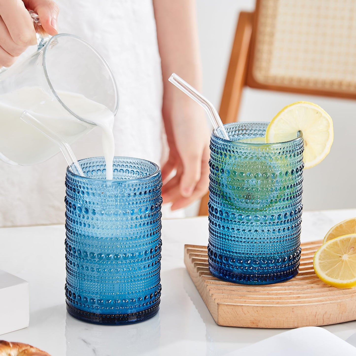 Hobnail Drinking Glasses- WE LOVE THEM!!!