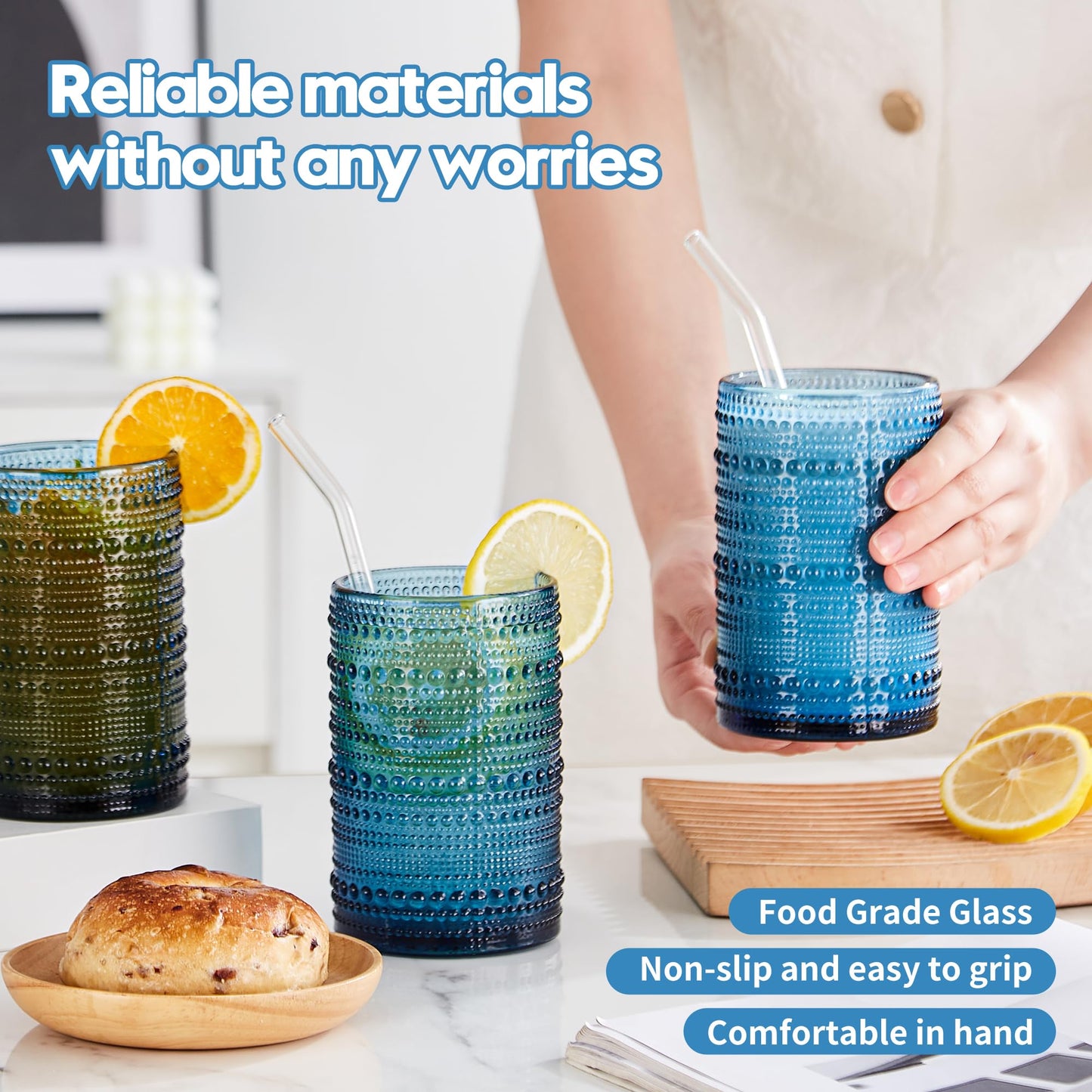 Hobnail Drinking Glasses- WE LOVE THEM!!!