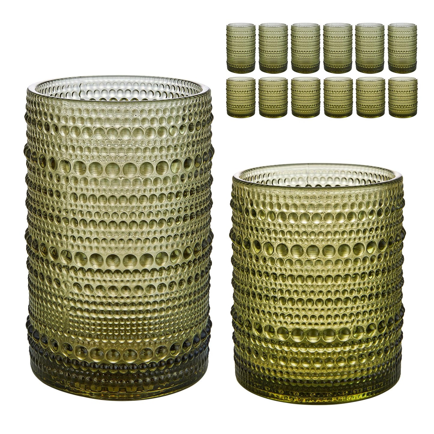 Hobnail Drinking Glasses- WE LOVE THEM!!!